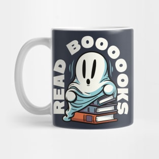 Ghost reading books Mug